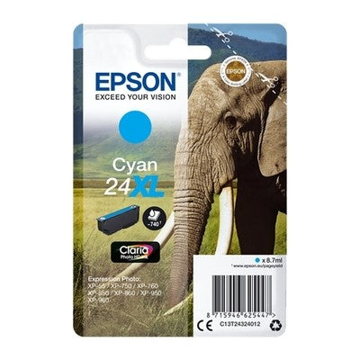 cartouche cyan Epson E2432 EP-UT2432
