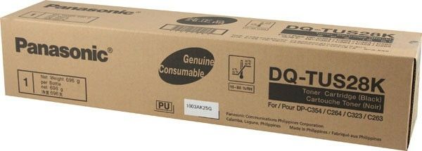 toner noir Panasonic C263 PA-TUS28B