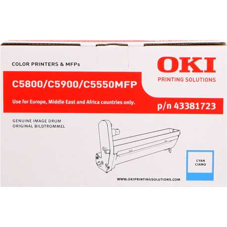 tambour cyan Oki C5800 OK-D5800C