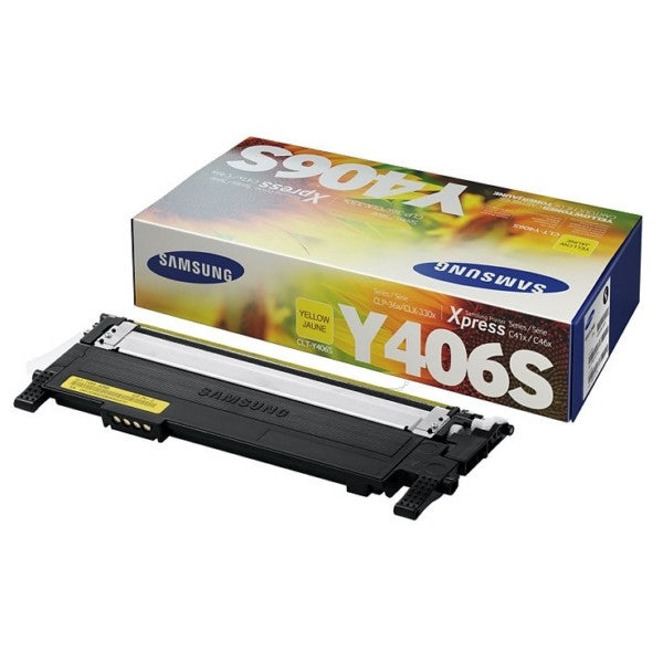 toner jaune Samsung CLT-Y406SELS SA-T406Y