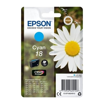 cartouche cyan Epson T180240 EP-UT1802