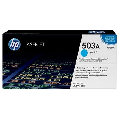 toner cyan Hp Q7581A HP-T7581