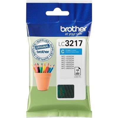 cartouche cyan Brother LC3217C BR-ULC3217C