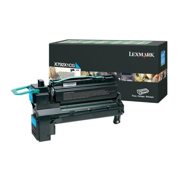 toner cyan Lexmark X792 LX-TX792C