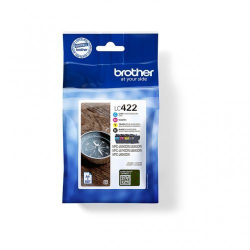 encre noir Brother LC422VAL BR-KLC422