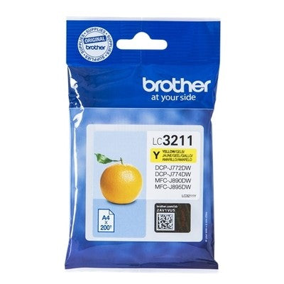 cartouche jaune Brother LC3211Y BR-ULC3211Y