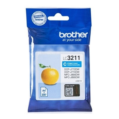 cartouche cyan Brother LC3211C BR-ULC3211C