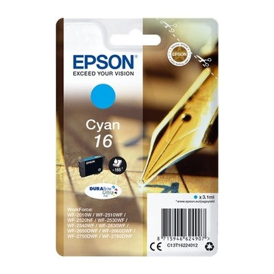 cartouche cyan Epson T162240 EP-UT1622