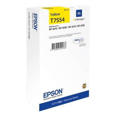 cartouche jaune Epson E7554 EP-UT7554