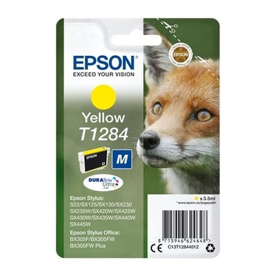 cartouche jaune Epson E1284 EP-UT1284