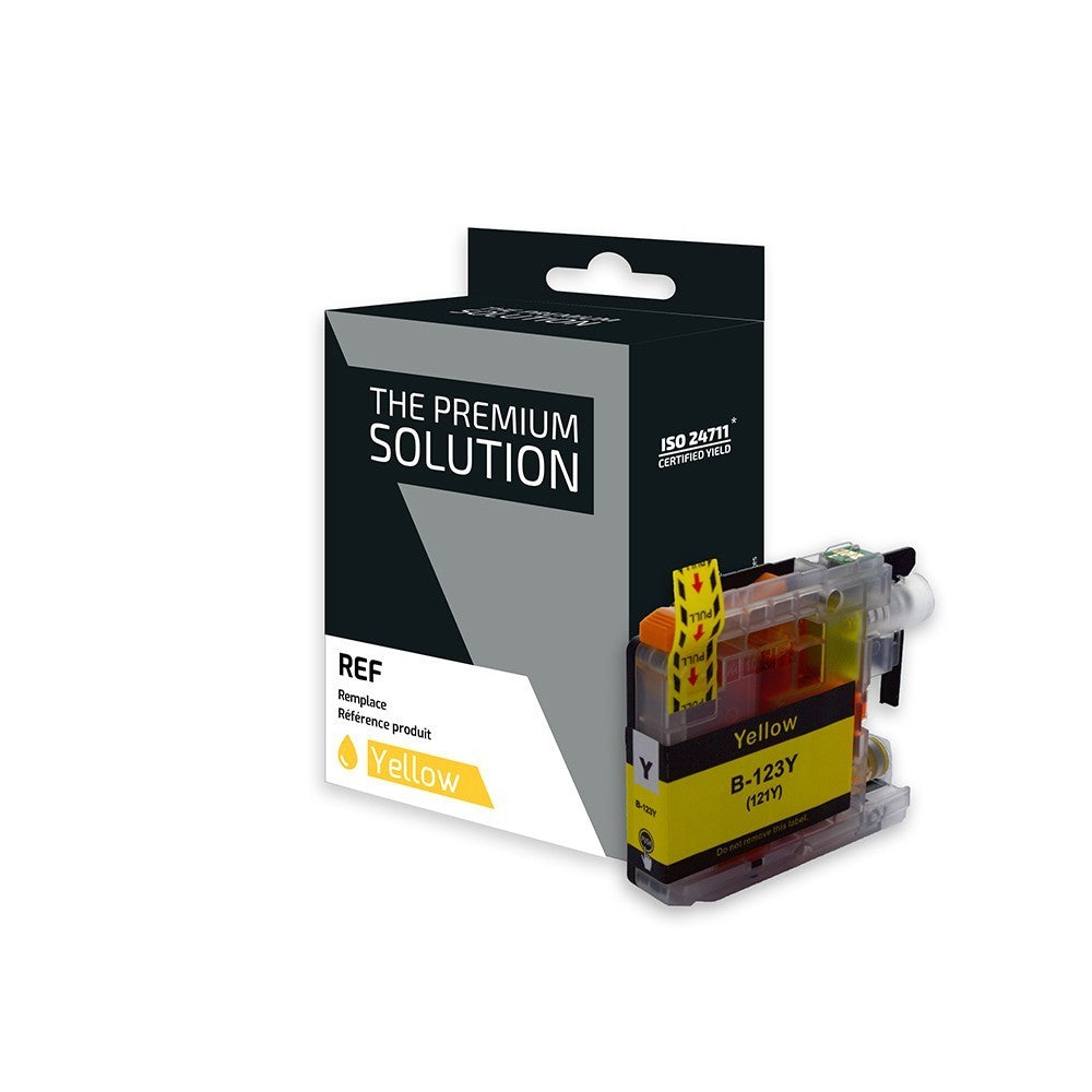 cartouche jaune Brother B123Y C8B123Y