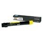 toner jaune Lexmark C950 LX-TC950Y