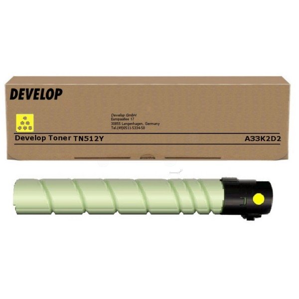 toner jaune A33K2D2 DV-T512Y