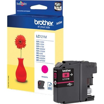 cartouche magenta Brother LC121M BR-ULC121M