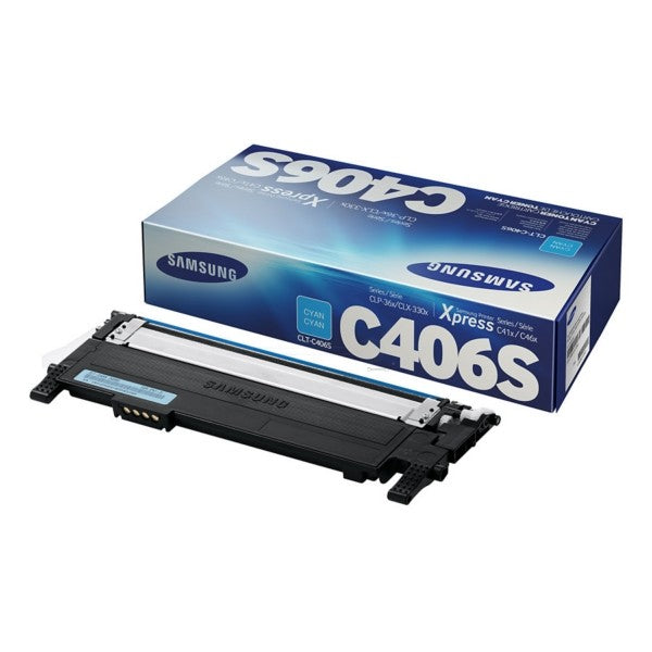 toner cyan Samsung CLT-C406SELS SA-T406C
