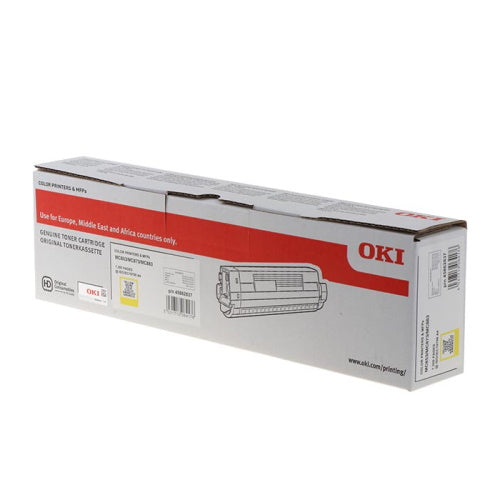 toner jaune Oki OT853 OK-T853Y