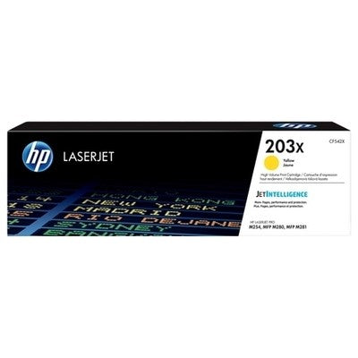 toner jaune Hp CF542X HP-T203XY