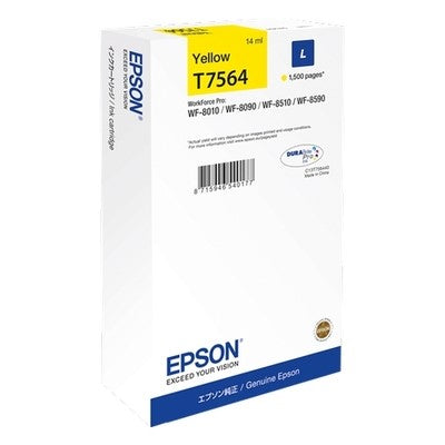 cartouche jaune Epson E7564 EP-UT7564