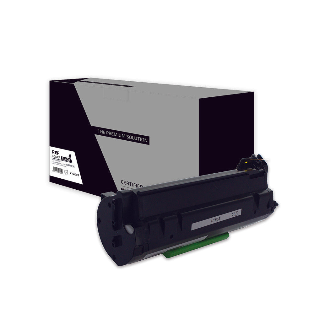toner noir Lexmark LT502 L1-LT502