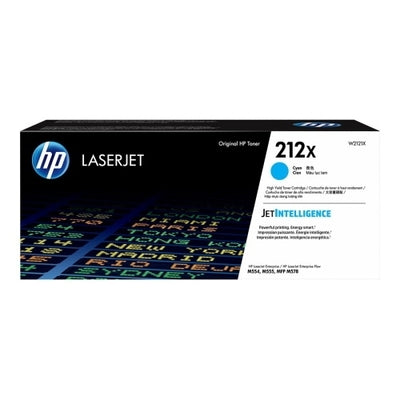 Hp 212X - Toner authentique W2121X, 212X - Cyan