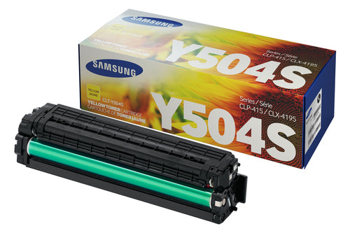 toner jaune Samsung CLTY504SELS SA-T504Y