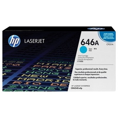 toner cyan Hp CF031A HP-T646C