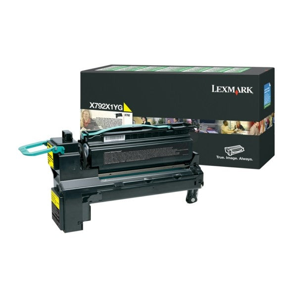 toner jaune Lexmark X792 LX-TX792Y