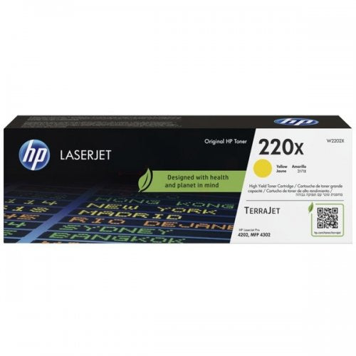 toner jaune Hp W2202X HP-T220XY
