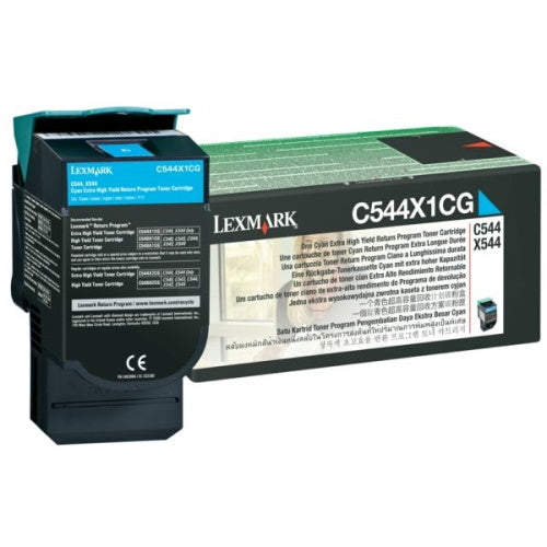toner cyan Lexmark LX-T544XCR LX-T544XCR