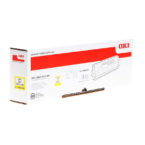 toner jaune Oki OK-T831Y OK-T831Y