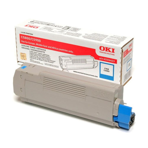 toner cyan Oki C5800 OK-T5800C