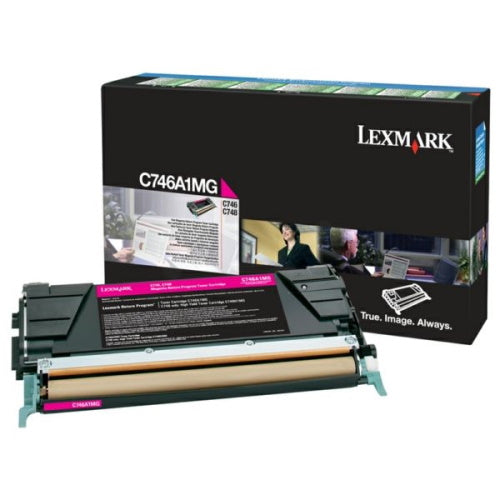 toner magenta Lexmark C746A1MG LX-T746MR