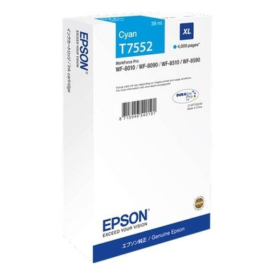 cartouche cyan Epson E7552 EP-UT7552