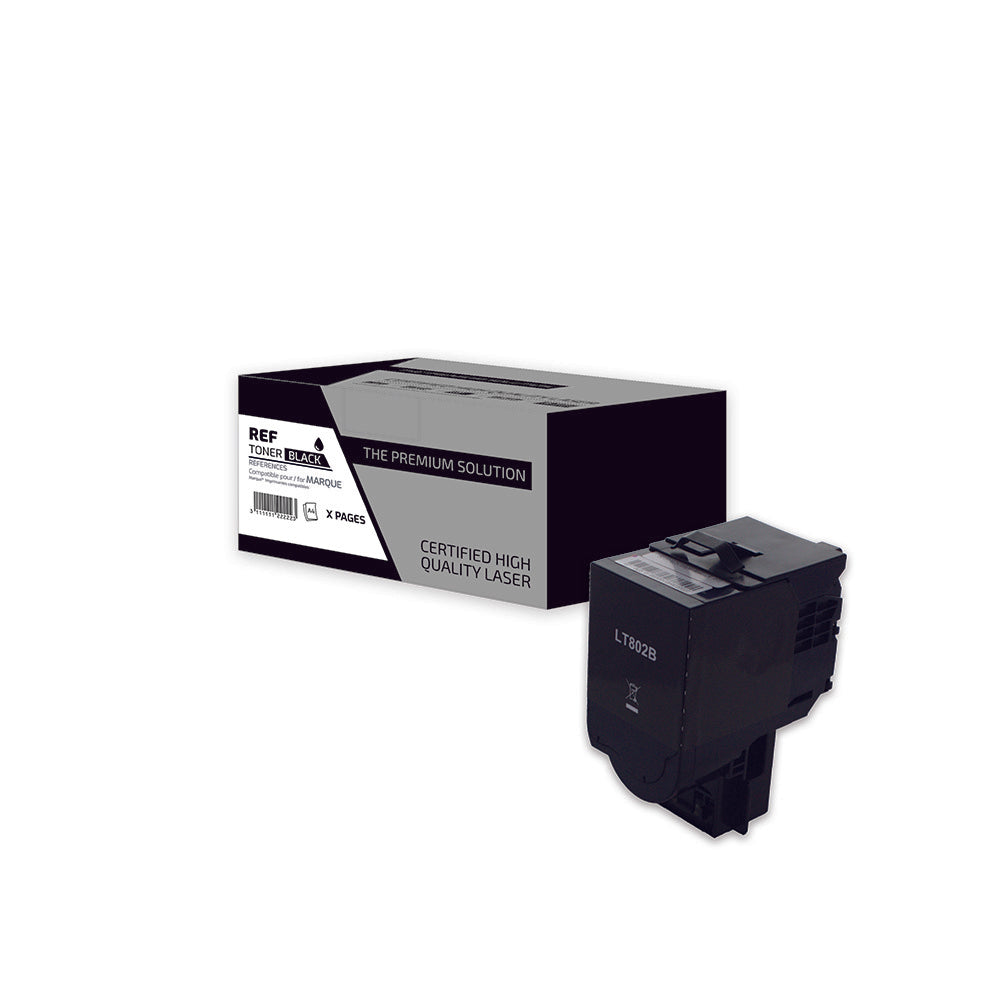 toner noir Lexmark LT802B L1-LT802B
