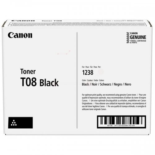 toner noir Canon T08 CA-T08