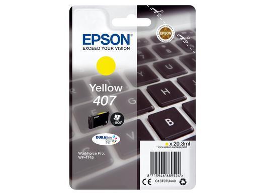 cartouche jaune Epson E407Y EP-U407Y