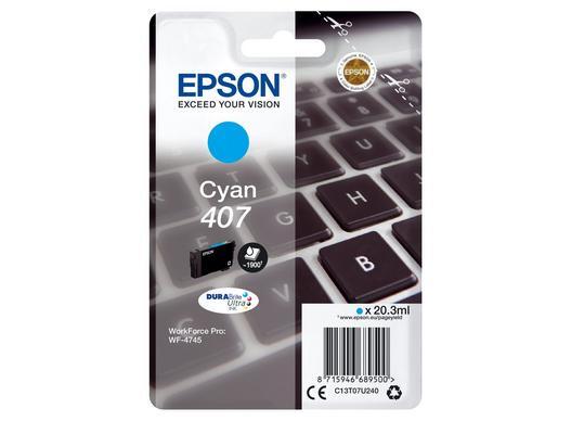 cartouche cyan Epson E407C EP-U407C