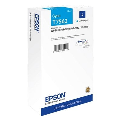 cartouche cyan Epson E7562 EP-UT7562