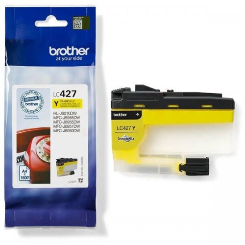 cartouche jaune Brother LC427Y BR-ULC427Y