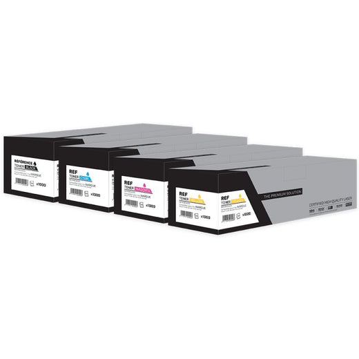 Xerox 7525 - Pack x 4 Toner équivalent à 006R01513, 006R01516, 006R01515, 006R01514 - BCMY