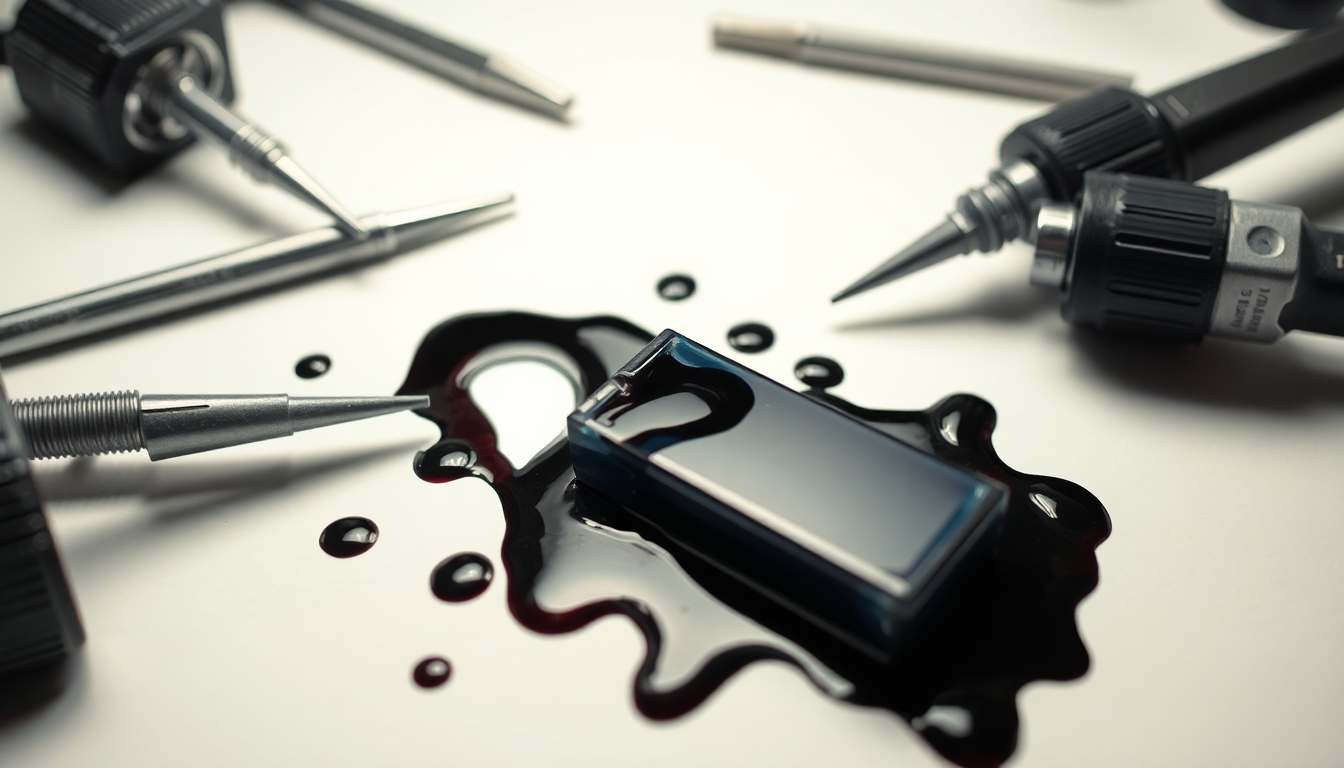 Cartouche d'encre qui fuit : causes et solutions