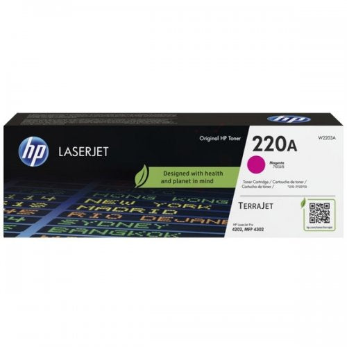 Hp 220A - Genuine Toner W2203A, 220A - Magenta