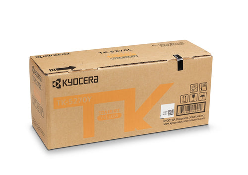 Kyocera Mita TK-5270 - Genuine toner 1T02TVANL0, TK-5270 - Yellow