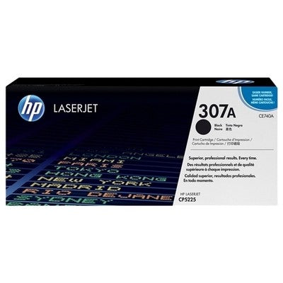 Genuine Hp CE740A, 307A Toner - black