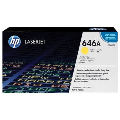 Hp 646A - Genuine Toner CF032A, 646A - Yellow