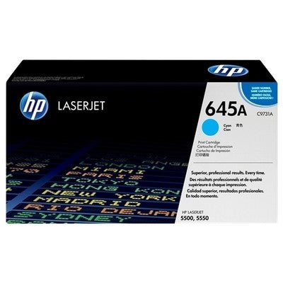 Hp 645A - Genuine Toner C9731A - Cyan