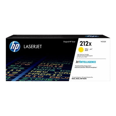Hp 212X - Toner authentique W2122X, 212X - Yellow