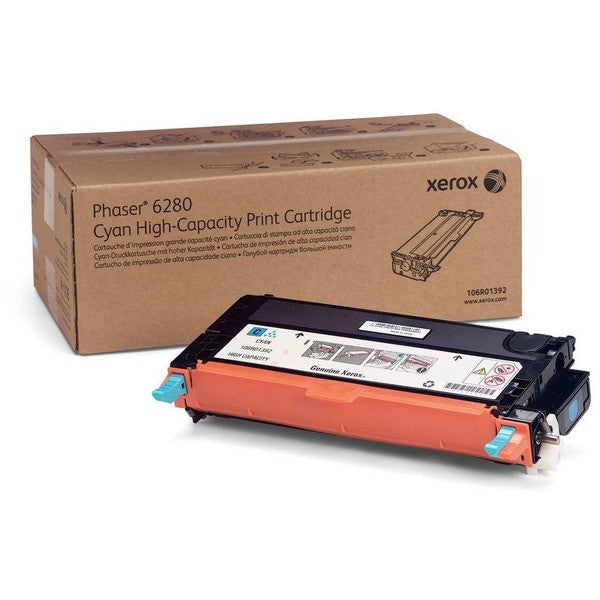 Xerox 6280 - Genuine Toner 106R01392 - Cyan
