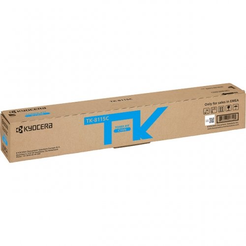 Kyocera Mita TK-8115 - Genuine toner 1T02P3CNL0, TK-8115 - Cyan